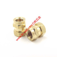 Brass Moulded-in Threaded Insert Nuts